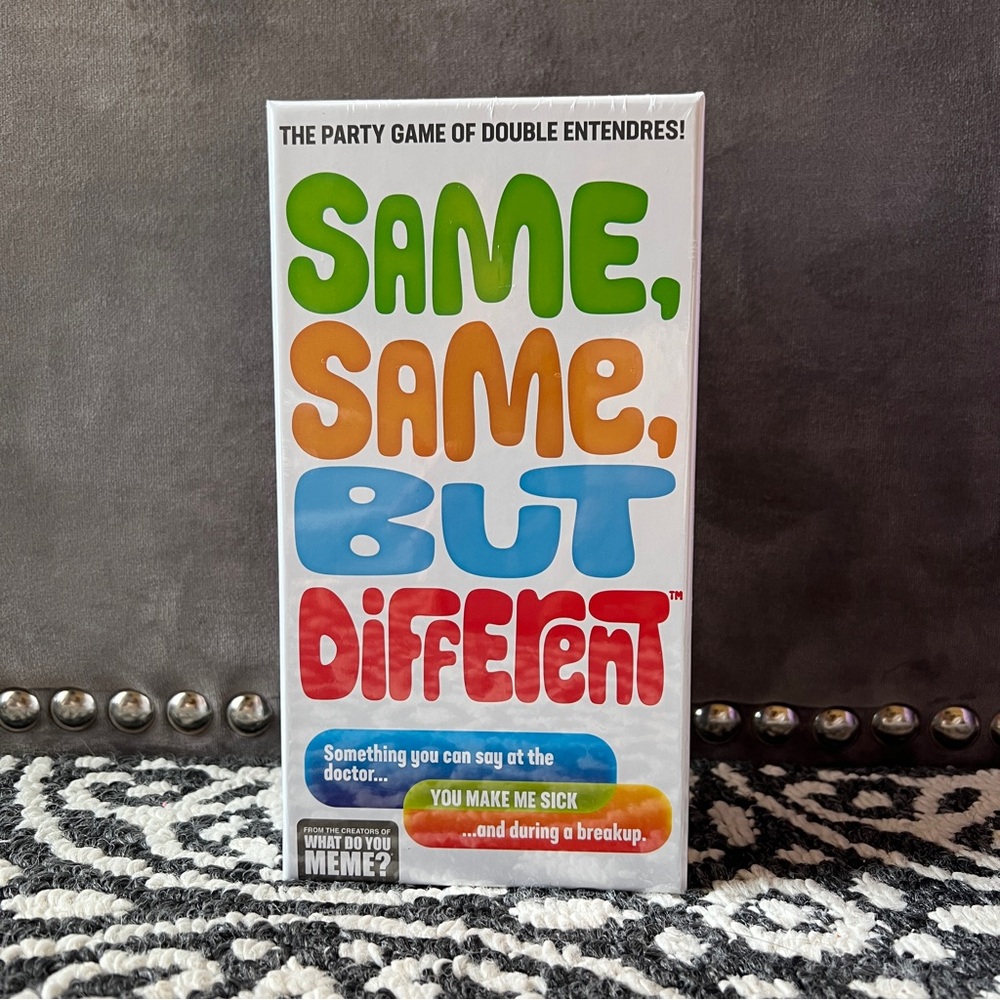 What Do You Meme? Same, Same, But Different Card Game